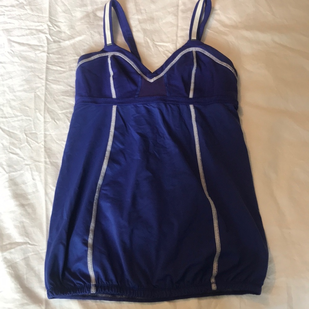 Reflective Straps Lululemon Top